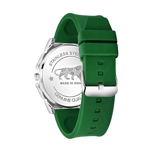 Image of styledose Men's Watch Analog Quartz with Chronograph & Silicone Strap -Casual & Formal Wrist Watch for Men