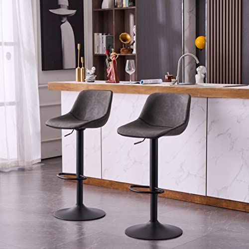 YOUNIKE Retro Metal Bar Stools