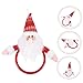 Toyvian Christmas Towel Storage Multi-use Towel Hanging Tool for Bathroom and Kitchen Lightweight Christmas Tree Decoration and Cloth Material Space-Saving Design