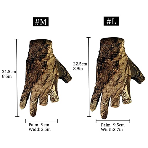 QualyQualy Angelhandschuhe Jagdhandschuhe Tarnhandschuhe Geschenk Angler Handschuhe zum Angeln Jagd Fotografie Angel… – Bild 7