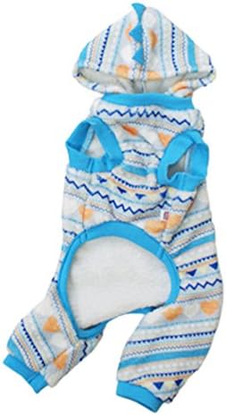 D.O.G Fluffy All-in-One Jagged Hood for Pets, Pink, Size SM