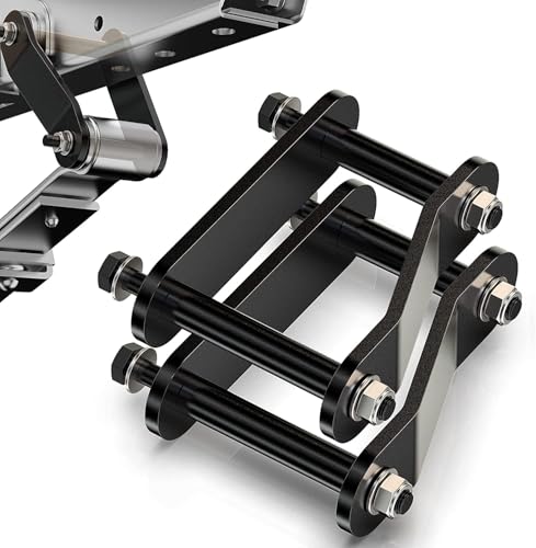 MZS Rear Lift Shackles, 2 Inch Leveling Kit Compatible with ...