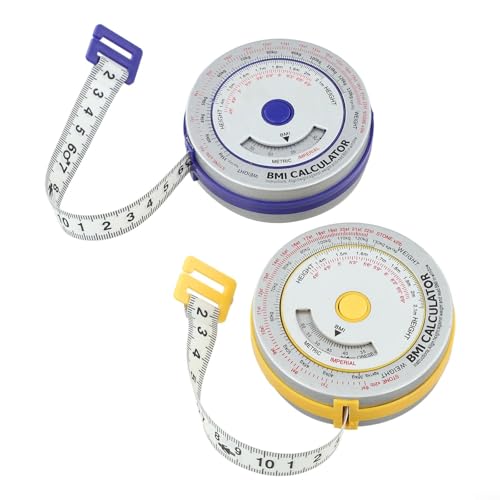 Retractable Body Measuring Tape 150cm with BMI Calculator for Diet