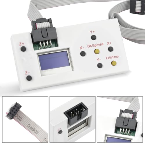 Módulo de control offline CNC con ajuste manual de ejes para grabado autónomo 3
