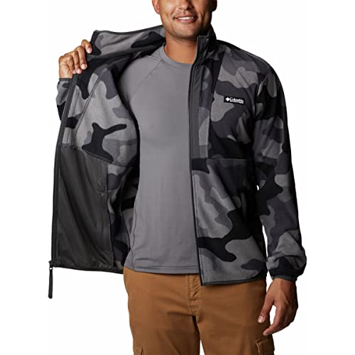 Columbia Back Bowl™ Fleece Leve, Preto Mod Camuflado/Tubarão, XXG