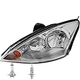 EISENFELS Bundle Set 69596526 Scheinwerfer links + Leuchtmittel H1 Classic + H7 Classic kompatibel...