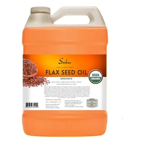SULU ORGANICS Organic Flaxseed Oil Cover