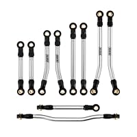 INJORA Edelstahl High Clearance Links & Lenkglieder Set für 1/18 HPI Venture18 Upgrade