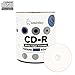 Smartbuy 100-disc 700mb/80min 52x CD-R White Inkjet Hub Printable Blank Recordable Media Disc