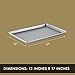 Calphalon Baking Sheets, Nonstick Baking Pans Set for Cookies and Cakes, 12 x 17 in, Set of 2, Silver