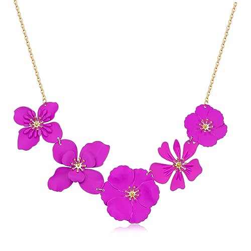 Bijoux épais à fleurs : Le cadeau idéal pour femmes et filles