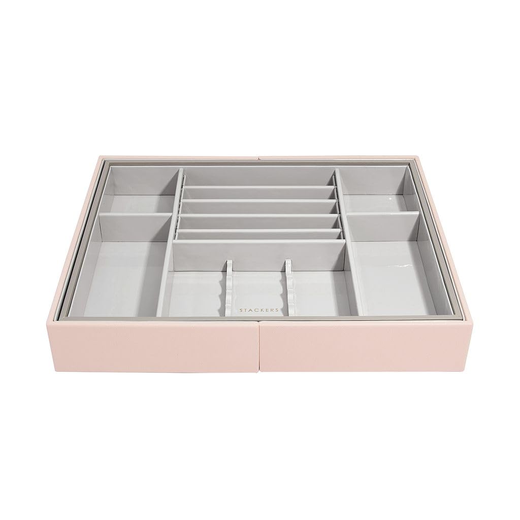 Stackers Blush Pink In-Drawer Makeup Organiser