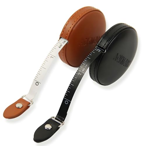 Retractable Body Measuring Tape, 60-inch, 2-Pack