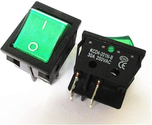 Interrupteur KCD4 30A pour remplacer un bouton défectueux sur poste de soudure