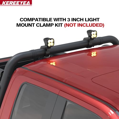 Image of Heavy-Duty Roll Bar for F-150 /F-250, Silverado 1500, Ram 1500 /2500, Sierra, Tundra - Alloy Steel Construction, Essential Truck Accessory for Enhanced Style & Functionality