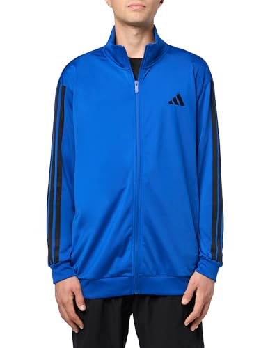 adidas Men's 3-Stripes Tricot Track Top, Team...