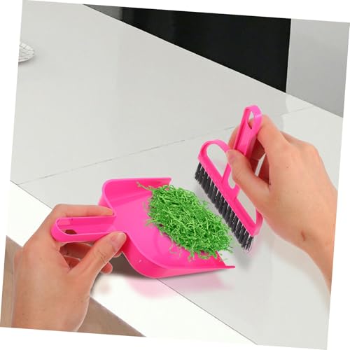 Gatuida Mini Kehrschaufel und Besen Set Kompakt Tragbar für Schreibtisch Bett und Auto Weiche Borsten für Präzise Reinigung Platzsparendes Design Vielseitig Einsetzbar für Haushalt und – Bild 6