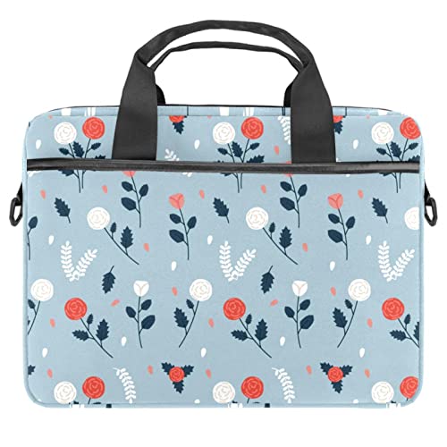 Maletín para laptop de 14.5 pulgadas antichoque funda Halloween Boo con correa ajustable