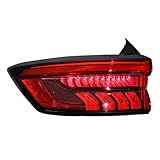 ERALOPTEN For Great Wall Haval H6 2021 Car Rear Tail Light Turn Signal Fog Lamp Reflector Warning Brake Taillamp Assembly Auto Accessories(Only Left)