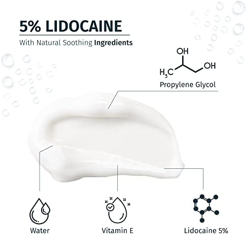 Numbskin Tattoo Numbing Cream | 5% Lidocaine Topical Anesthetic Cream | Maximum Strength Fastest Acting Pain Relieving Cream with Vitamin E, 30g (1 Tube) — view 4
