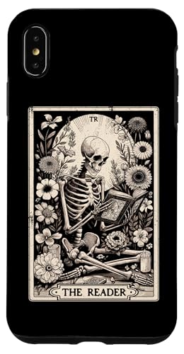 The Reader �^���b�g�J�[�h ��������{ ���l �X�P���g�� ���[�f�B���O�u�b�N �X�}�z�P�[�X iPhone XS Max �p