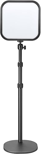 Miniatura 9 de Godox Luz de llave ES30, luz de escritorio de 2250 lúmenes para transmisión con soporte de escritorio extensible, 0-100% de brillo y control de