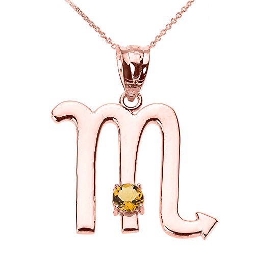 Personalized 14k Rose Gold Genuine...