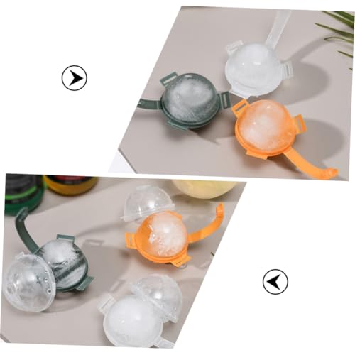 Molde de hielo redondo de silicona para whisky 12 piezas miniatura 3