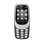 Nokia 3310 3G 64 MB UK SIM-Free Mobile Phone - Charcoal Grey
