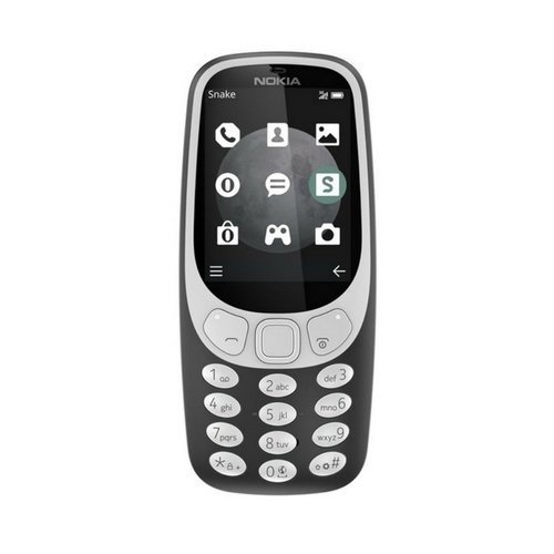 Nokia 3310 3G 64 MB UK SIM-Free Mobile Phone - Charcoal Grey