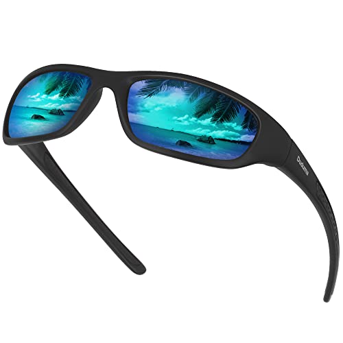 Image of Duduma Sports Polarized Sunglasses for Men Women Baseball Cycling Golf Fishing Sun Glasses UV Blocking Tr8116