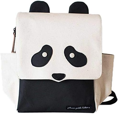 Petunia Pickle Bottom Mini Me Critter Pack, Black Panda