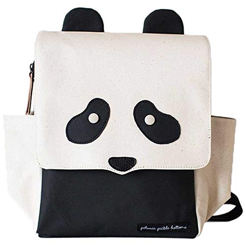 Petunia Pickle Bottom Mini Me Critter Pack, Black Panda