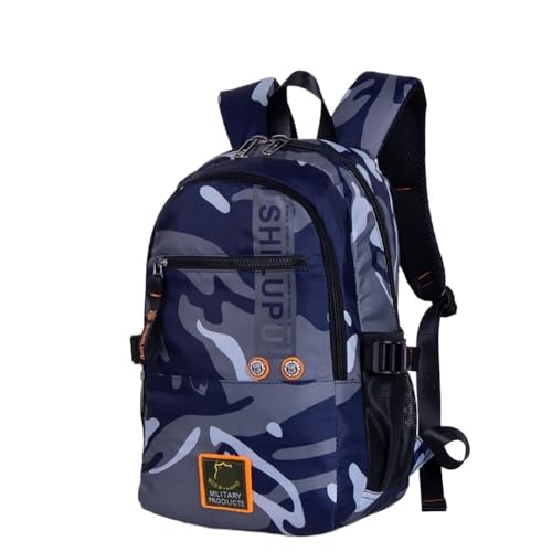 Sac à dos d'extérieur bleu et marron idéal comme cadeau pour passionnés d'aventure