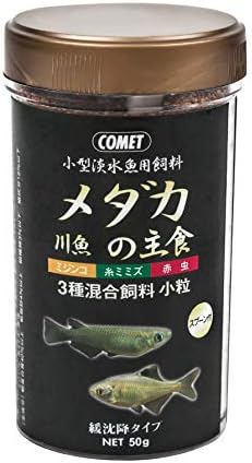 Amazon コメット メダカ 川魚の主食 小粒 緩沈下タイプ 水槽 コメット 餌 通販