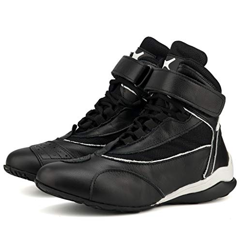 Bota Treino Mr.Gutt Couro Preto/Branco 36