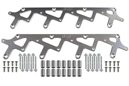 Ict Billet Ls Coil Brackets Compatible With Holley Amp Efi Smart Coil Pack For Holley Valve Covers, 551773 #TOP5