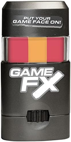 NFL San Francisco 49ers GameFX Sports Face Paint, Dispenser, Red/Gold/Red