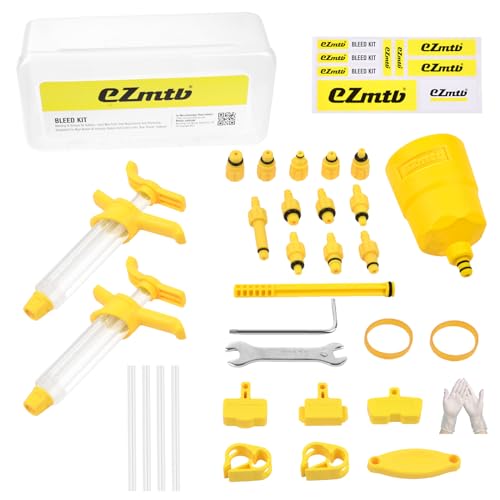 flintronic Kit Purgado Frenos, Kit de Purga de Freno para Bicicleta, para Shimano, MAGURA, TEKTRO, Gama de Frenos de Disco Hidráulicos, Herramientas de reparación de Frenos hidráulico