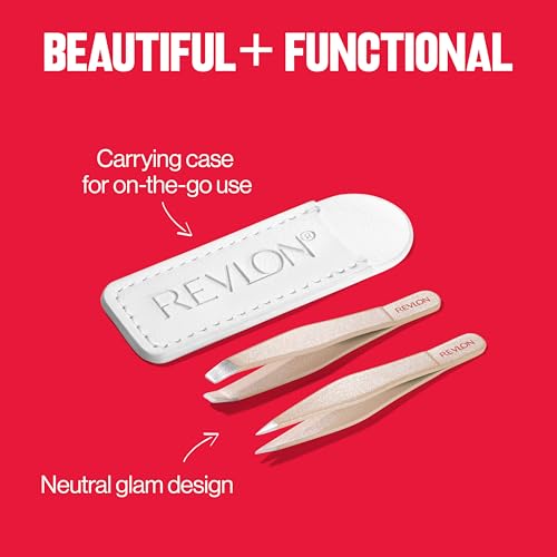 Revlon Designer Series 2-Piece Mini Tweezer Set For Travel - image 6