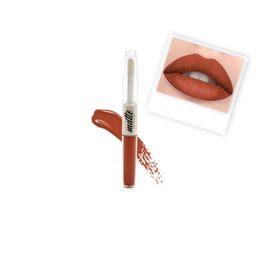 BEAUTYRELAY LONDON - MARKER 24 hours of comfortable color the pigmented -2 In 1 Matte Lipstick| color of a Longwear matte|Available in 17 buildable shades| Paraben Free-with Vitamin-E (Coffee)