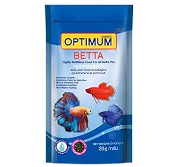 Mistletoe? Product Optimum Betta Fish Food - 20G | Highly Nutritious Food for All Betta Fish