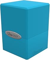 Vista 2 de Ultra Pro - Caja de Mazo Cubo Satinado - Azul Cielo