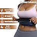 BODYSUNER Waist Trainer for Women Lower Belly Fat Sweat Band for Stomach Weight Loss Sauna Suit Workout Gym Deep Blue,L/XL