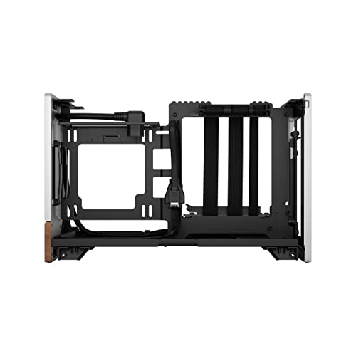 Fractal Design Terra Silver - Wood Walnut Front Panel - Small Form Factor - mITX Gaming case – PCIe 4.0 Riser Cable – USB Type-C - Anodized Aluminum Panels – Bild 16