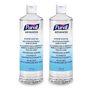 PURELL ADVANCED Hand Sanitiser 500mL flip-top 2 PACK | 2 x 500mL