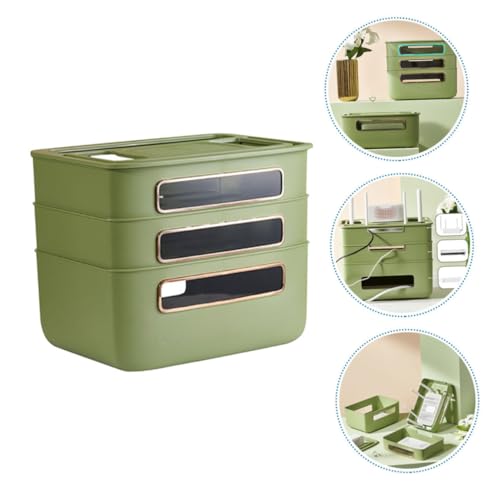 Fils emmêlés ? Boîte de rangement pour routeur et cache-câble mural discret - 7