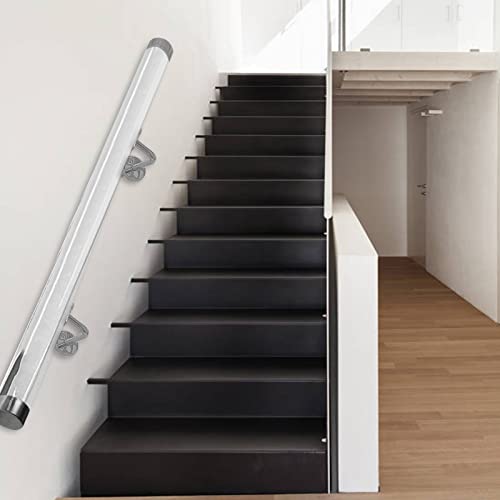 Rambarde d'escalier transparente : fini la peur des chutes grâce aux fixations murales