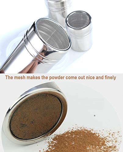 Coctelera De Polvo, Coctelera De Polvo De Acero Inoxidable Coctelera De Chocolate Coctelera De Cacao En Polvo Rendimiento Lleno De Energia