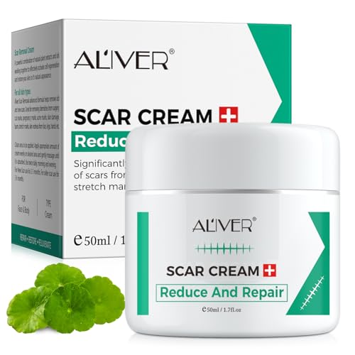 Cicatrici Crema, Scar cream Rimuovere Cicatrici Chirurgiche, Cicatrici Acne i Smagliature Veloce...
